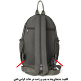 کوله پشتی پارچه خلبانی دو حالته برند Volunteer(والنتیر)