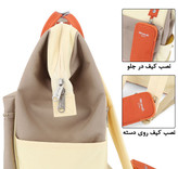 کوله پشتی اورجینال Himawari(هیماواری) همراه جامدادی،کد۱۰۲۷