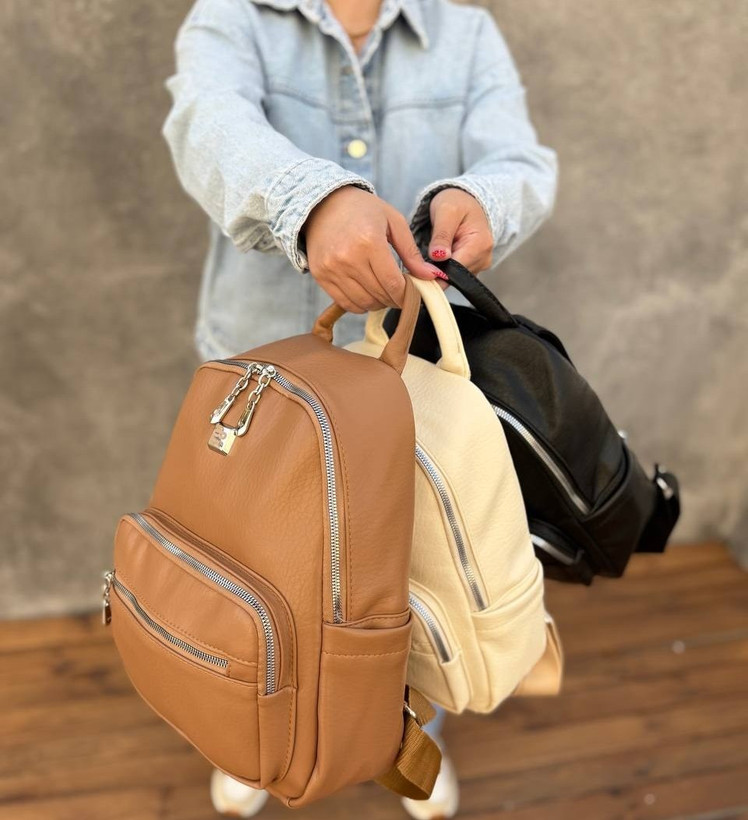 کوله پشتی چرم مصنوعی برند بنوBeno,کد K740