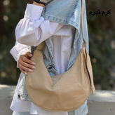 کیف دوشی دستی زنانه کتان